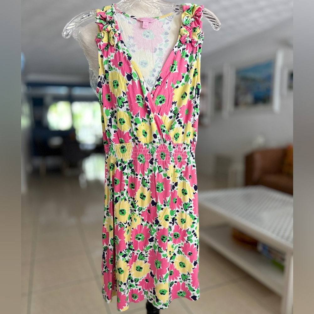 Lilly Pulitzer Floral Sleeveless Dress